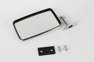 Door Mirror 914 - Chrome - Planed Mirror - Left or Right