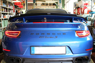 Gurney - lèvre d'aileron AR 991 turbo/ turbo S  "downforce RS"