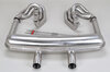 Brombacher Exhaust System 911 74-83 - Race - Without Heat - Bypass - Center Exit - Not US SC 80-83