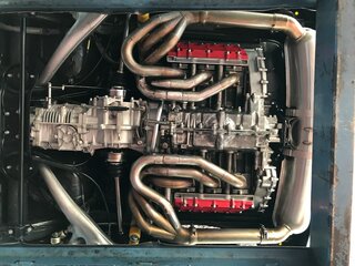 Brombacher Exhaust System 911 74-83 - Race - Without Heat - Bypass - Center Exit - Not US SC 80-83