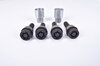 Wheel Lock Kit - 7 mm Front + 11 mm Rear Spacers - Black