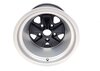 Fuchs Replica Wheel - 11 x 15 ET27 - Classic - Satin Black + Machined Lip - TÜV Approved