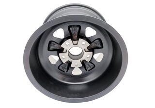 Fuchs Replica Wheel - 11 x 15 ET27 - Classic - Satin Black + Machined Lip - TÜV Approved