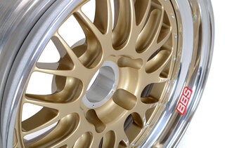 10x18 ET23 BBS E88 Motorsport - Stern Aluminium geschmiedet, gefrässt - Gold