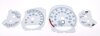 Instrument Face Set 991.1 GT3 RS - Racing Yellow - PDK - MPH - With Logo Backlit