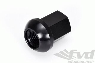 Wheel Lug Nut Set - Lightweight Aluminum Alloy - Black
