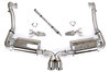 Klappen-Schalldämpfer "Polished Edition" 987-2 Cayman R, 2x90mm