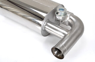 Klappen-Schalldämpfer "Polished Edition" 987-2 Cayman R, 2x90mm