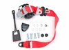 Seat Belt 964 / 993 - Front - Red - With 22cm Buckle + Mounting Kit - German Aftermarket