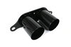 Exhaust Tips 997.1 GT3 / RS -  Motorsports - 4" (2x 90mm) - Black Gloss