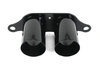 Exhaust Tips 997.1 GT3 / RS -  Motorsports - 4" (2x 90mm) - Black Gloss