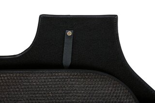 Carpet Set 911 3.2 L - Complete - Clubsport - Black - German Lightweight Felt