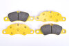 Racing Brake Pad Set - PAGID - RSL1 - YELLOW - FRONT - 8074 RSL1 - 18.5 mm