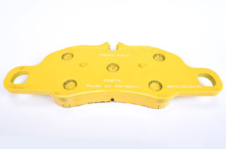Racing Brake Pad Set - PAGID - RSL1 - YELLOW - FRONT - 8074 RSL1 - 18.5 mm