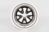 Fuchs Replica Wheel - 11 x 15 ET -27 - Anodized - Satin Black Inset + Anodized Spokes + Lip - TÜV