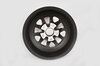 Fuchs Replica Wheel - 11 x 15 ET -27 - Anodized - Satin Black Inset + Anodized Spokes + Lip - TÜV