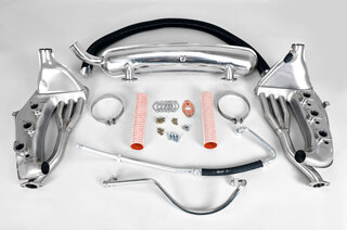 Free-Flow Kit 76-83 2.7/3.0, 1 x Ø 60mm Endrohr - SSI Wärmetauscher