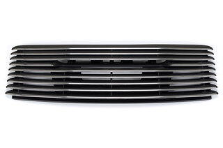Bracket + ventilation grill black mat