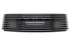 Bracket + ventilation grill black mat