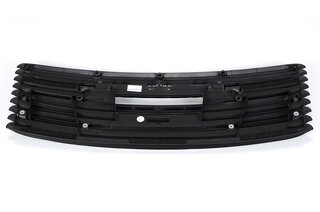 Bracket + ventilation grill black mat