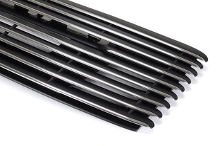 Bracket + ventilation grill black mat