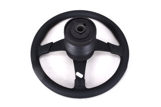 Steering Wheel Kit - RS Clubsport 911 - 1989  - Black Leather / Black Stitching