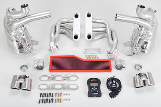 FVD Level 2 Tuning Kit - 997.1 - 3.6 L - 352 HP / 289 TQ - Sport - M&M Sport Muffler Set