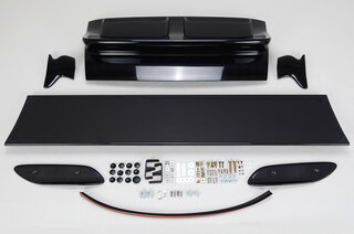 Rear Spoiler 997.1 GT3 / RS - RS Tribute - Carbon Deck Lid + Polished Carbon Wing and End Plates
