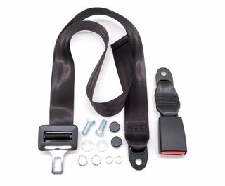 Seat Belt 911 1978-89 / 964 / 993 - Rear - Black