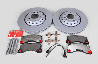 Brake Service Kit 958 Cayenne - Front - 19" with Red Caliper