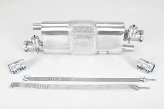 Valved Sport Muffler 991.2 - Brombacher Edition - For Porsche Sport Exhaust (PSE) - For OEM Tips
