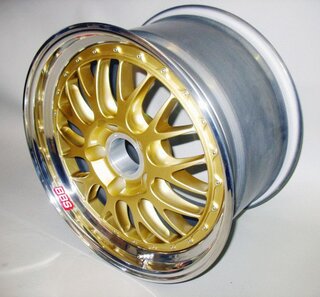 Rim BBS E88 Motorsport 11x18 ET 49 - ALU center forged and CNC machined - Gold