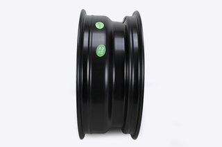 Fuchs Replica Wheel - 6 x 15 ET 36 - Classic - Flat 6 - Satin Black + Machined Lip - With TÜV