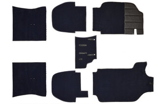 Jeu complet moquette 930 turbo bleu marine
