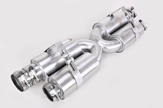 Competition Exhaust System 997.2 Turbo / Turbo S - Brombacher Edition - Stainless - 200 Cell HF