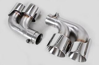 Competition Exhaust System 997.2 Turbo / Turbo S - Brombacher Edition - Stainless - 200 Cell HF