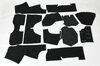 Carpet Set 930 1975-89 - Complete - Black - Knitted Velour (Strick Velour)