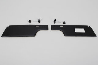 Sun visor Set 911 Coupe, "with mirror right" black/beige