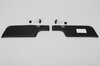 Sun visor Set 911 Coupe, "with mirror right" black/beige