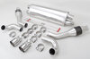 Exhaust System 964 - RACE - 100 Cell Catalytics - Dual Outlet - Without Heat - Round Tips