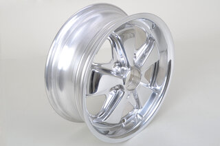 6x15 ET36 Replika-Fuchs Felge  - TÜV - Voll Poliert - Deep 6 Design