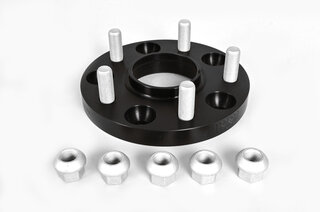 Wheel Spacer - 18 mm - Black - Hub Centric - Sold Individually