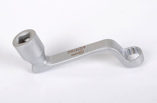 Dual Socket Wrench - 3/8" Drive / SW 13 - Chromed - for Intermediate Shaft Flange