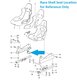 Harness Mounting Bracket - Tunnel Side - Drivers or Passengers Side