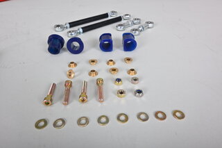 Kit barres stab. RSR AV Ø20mm+AR Ø22mm pour 911  69-73 (avec matériel de fixation)