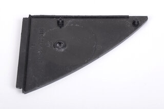 Center Dashboard A/C Vent End Cap Trim 964 / 993 - Carbon - Right - Complete Assembly
