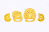 Instrument Face Set 991.2 - Racing Yellow - PDK- MPH