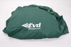 Brombacher Exclusiv Cover 911/964  ohne Heckspoiler British Racing Grün (710), Naht silber & Tasche
