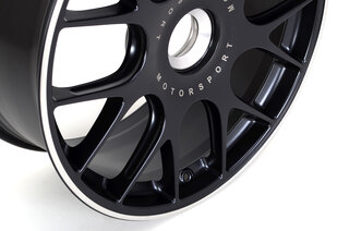9x20 ET 51 Felge BBS CH-R Zentralverschluss Schwarz-Seidenmatt