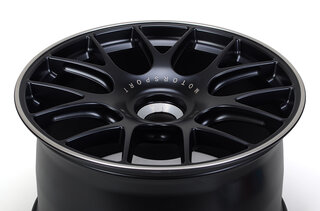 12x20 ET 44 Felge BBS CH-R Zentralverschluss Schwarz-Seidenmatt